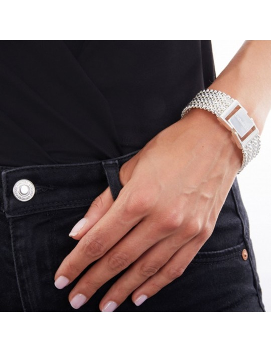 Bracciale Unoaerre-Classica-Bronzo Argentato-Chicco di Riso-EXB4872B-1AR