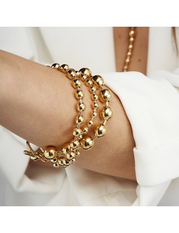 Unoaerre Bracelet - Chains - Gold - Graduated Beads - EXB4895G-1AR 2