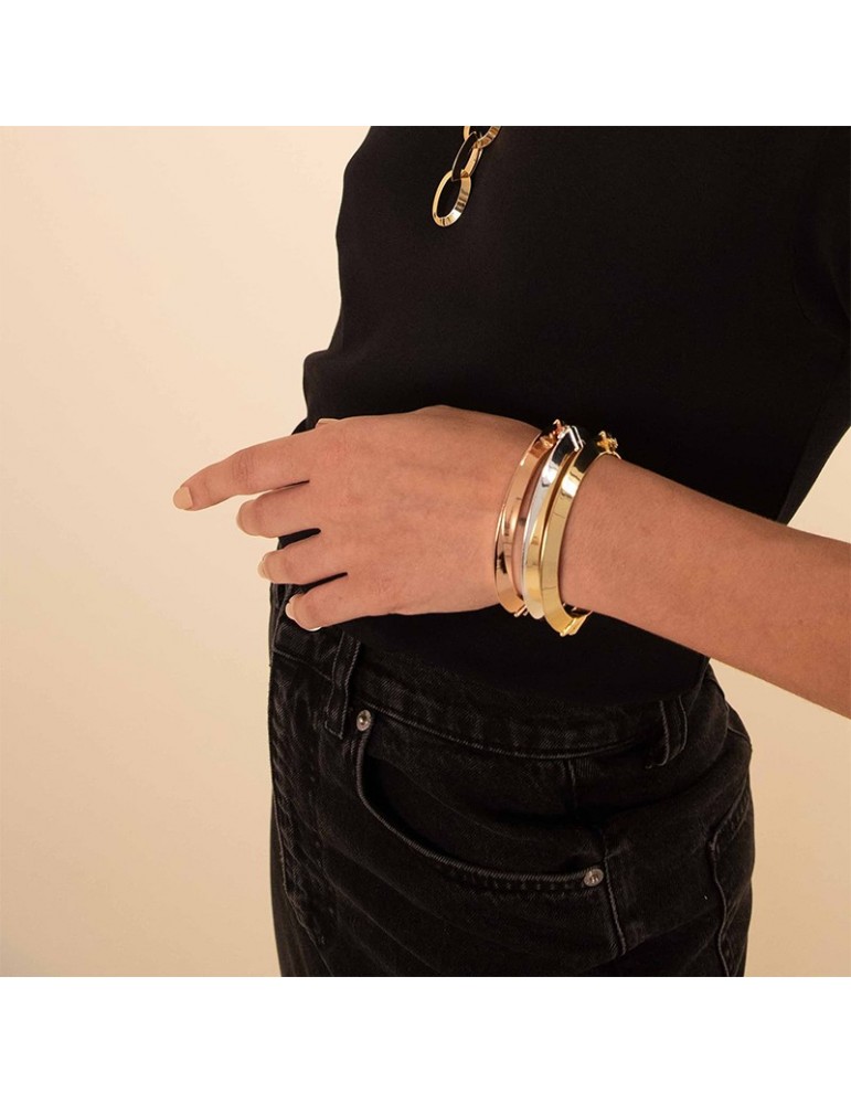 Unoaerre Bracelet - Classica - Gold - Triangular Tube - EXB497G-1AR