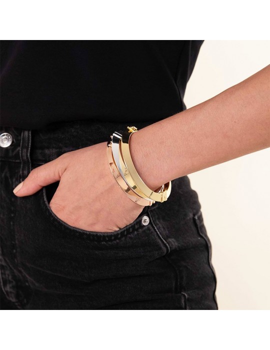 Unoaerre Bracelet - Classica - Gold - Triangular Tube - EXB497G-1AR
