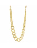 Collana Unoaerre - Catene -Gold-Maglie Grandi di Grumetta-EXH2594G-1AR