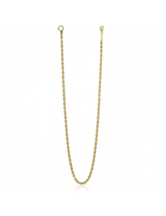 Unoaerre Necklace - Classic - Long - Gold - Rope Mesh-EXH4854G-1AR