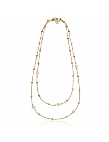 Collana Unoaerre - Perle Naturali - Catena - Sfere - EXH5234G-1AR