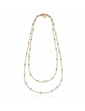Unoaerre Necklace - Natural Pearls - Chain - Spheres - EXH5234G-1AR
