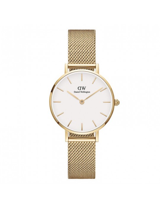 Daniel Wellington Woman's Watch - Petite Evergold 28mm White - 0