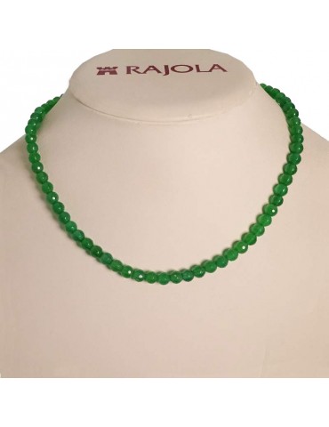 Collana Rajola - Nagoya - Agata Verde - Elementi - Argento 925%-454188