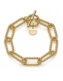 Bracciale Unoaerre - Bubbles - Gold - Maglie a Pallini -9EXB0015G-1AR