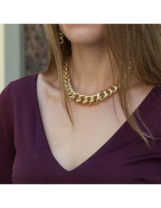 Collana Unoaerre - Catene - Gold - Catena Grumetta - EXH4764G-1AR