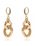 Orecchini Unoaerre - Colors - Pendenti -Beige - Nocciola - 7EXO0021006-1AR