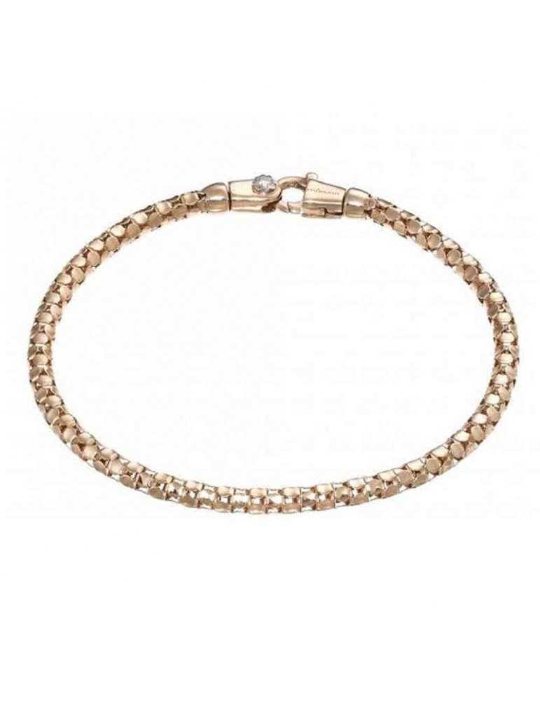 Bracciale Chimento - Melograno - Oro Rosa - Diamante 0,03 ct - 18 cm - 1B00961ZB6180