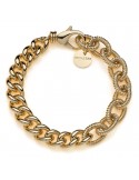 Bracciale Unoaerre -Gold-Catena Forzatina-Catena Grumetta-EXB4914G-1AR