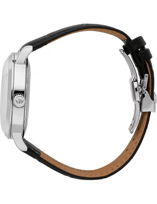 Philip Watch Men's Watch - Sunray Time and Date 39mm White Rose Gold - 0