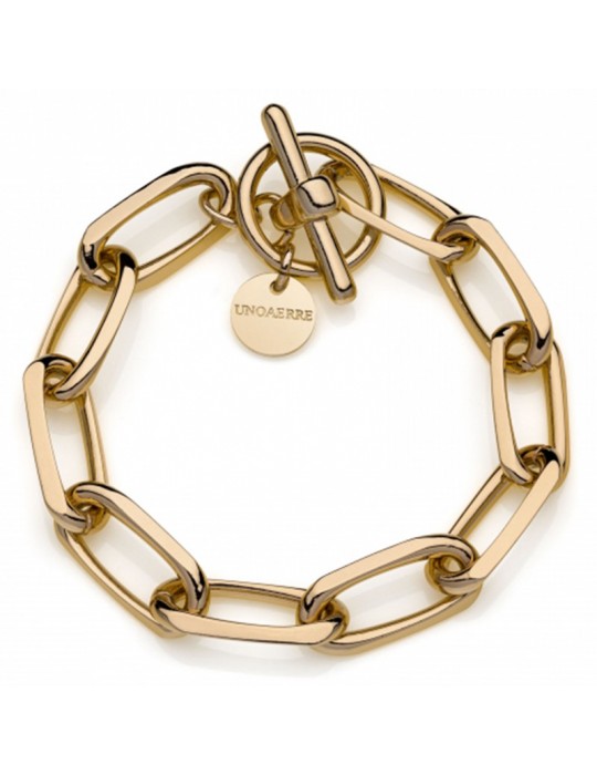 Bracciale Unoaerre - Catene - Gold - Catena Forzatina - 6EXB0015G-1AR Bracciale Unoaerre - Catene - Gold - Catena Forzatina - 6EXB0015G-1AR