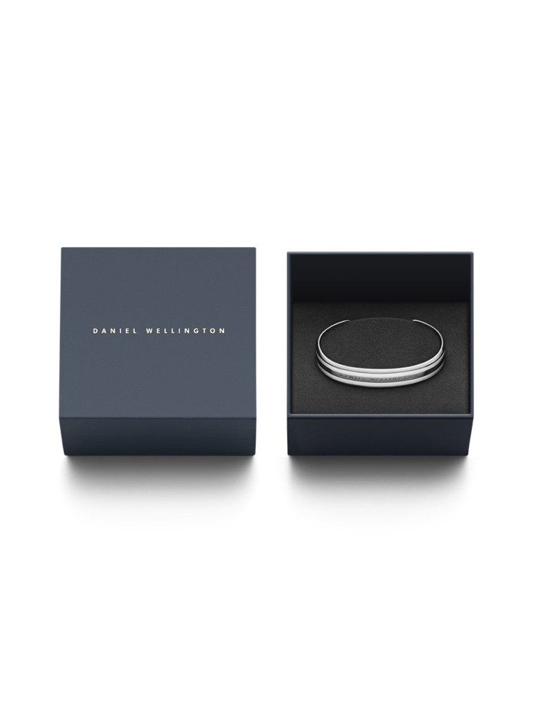 Daniel Wellington Women's Bracelet - Classic Bracelet Satin White Silver Small - 0