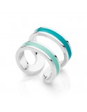 Unoaerre Ring - Colors - Open - Light Blue Enamel - 7EXA0010003B-1AR