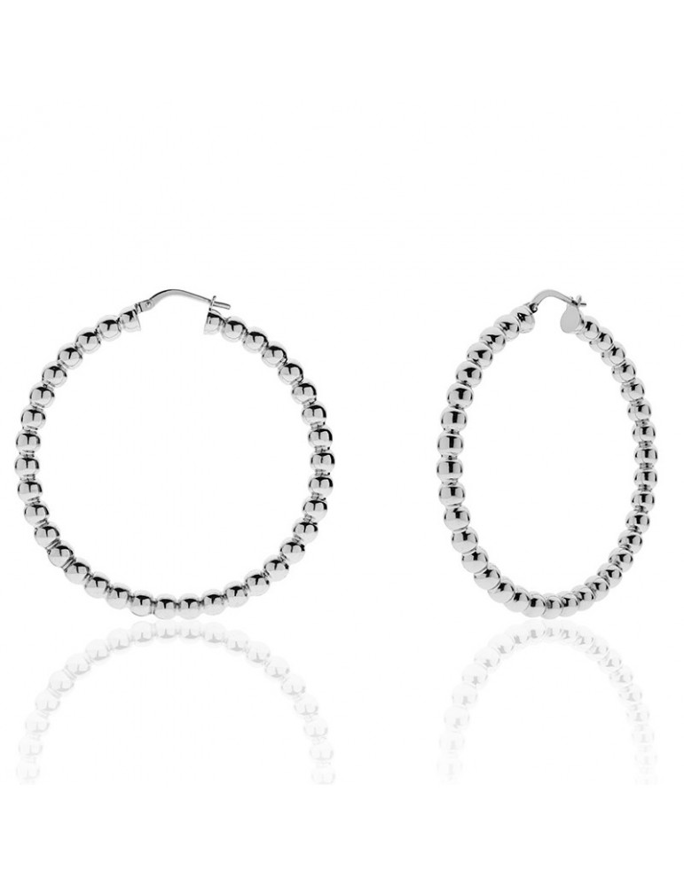 Orecchini Unoaerre - Bubbles - Silver-a Cerchio-Palline-9EXO00299B-1AR