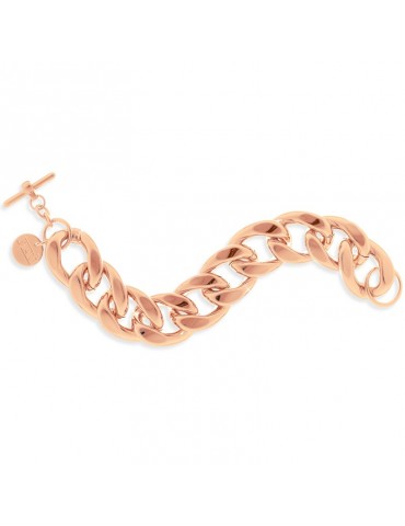 Unoaerre Bracelet - Classic - Rose Gold- Maxi Curb Chain-EXB1885R