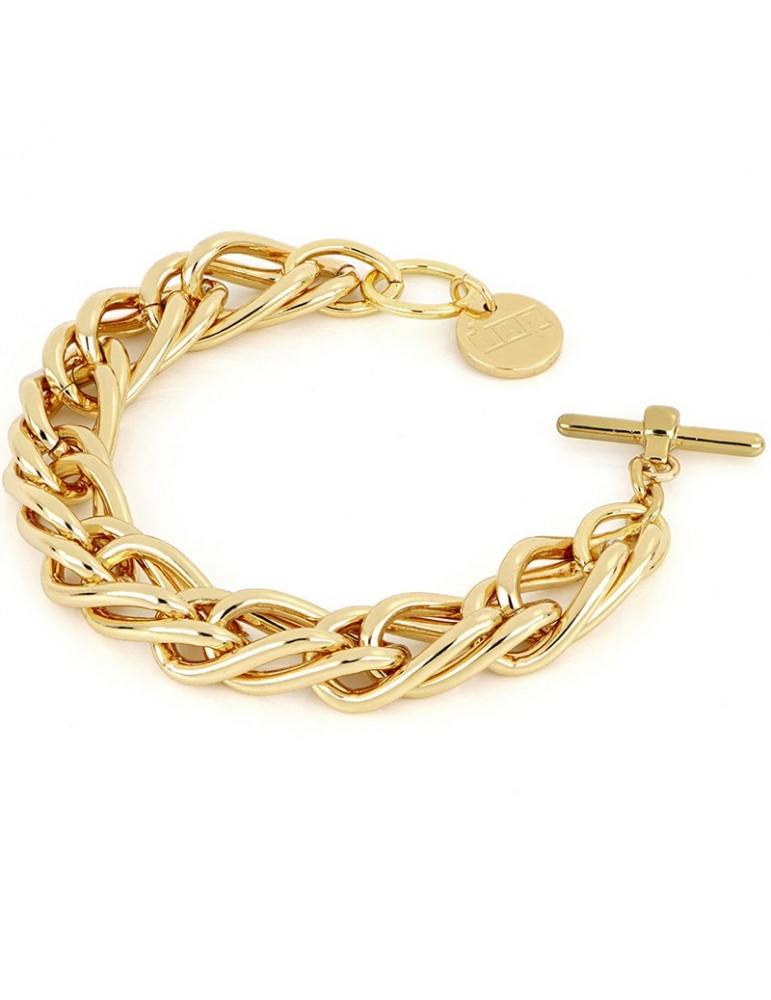 Unoaerre Bracelet-News-Earring Chain-Braided-Gold-EXB4735G-1AR