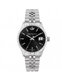 Philip Watch Men's Watch - Caribe Time and Date 39mm Black - 0
