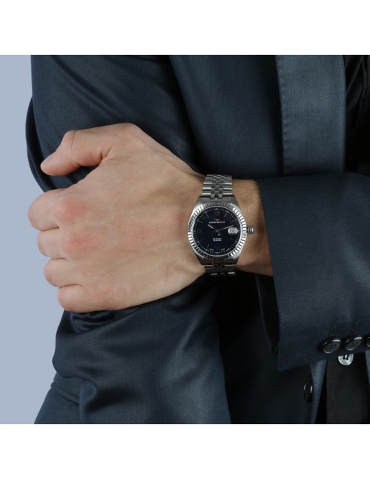 Philip Watch Men's Watch - Caribe Time and Date 39mm Blue - 0
