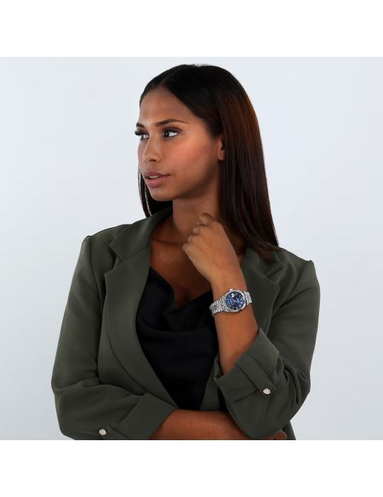 Philip Watch for Women - Caribe Time and Date 35mm Blue - 0