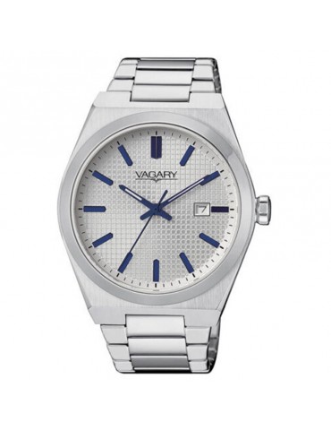 Vagary Watch - Timeless Gents - Time and Date - White-40mm-IB9-212-11