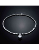 Collana Chiara Ferragni - Infinity Love - Cuori - Zirconi Bianchi - J19AVG06