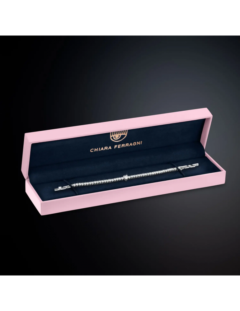 Chiara Ferragni Women's Bracelet - Little Heart with White Zircon Heart - 0