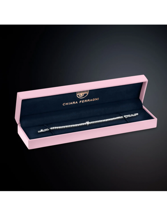 Chiara Ferragni Women's Bracelet - Little Heart with White Zircon Heart - 0