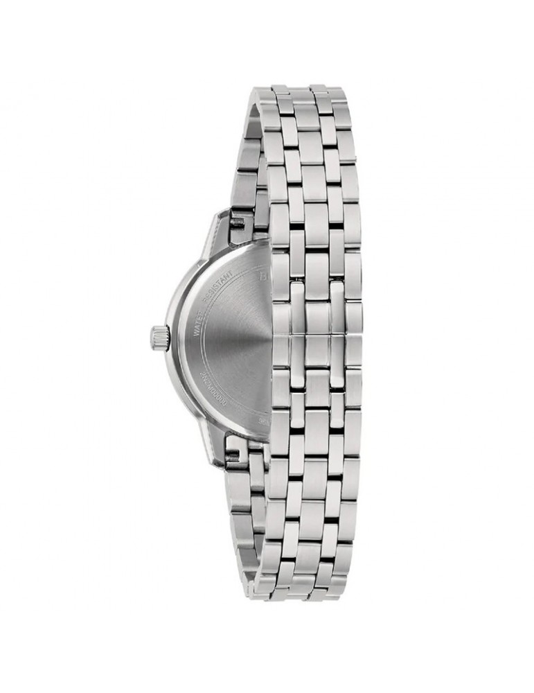 Orologio Bulova Donna - Sutton Tempo e Data 31 mm Argento - 96M165