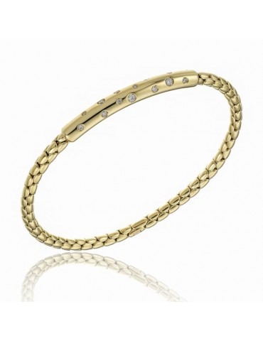 Bracciale Chimento-Stretch Spring-Oro Giallo 18kt-Diamanti-1B00902B11180