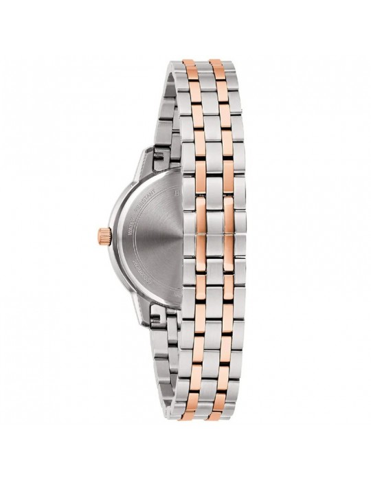 Orologio Bulova - Sutton - 31mm Rose Gold Madreperla - Diamanti Naturali - 98P213