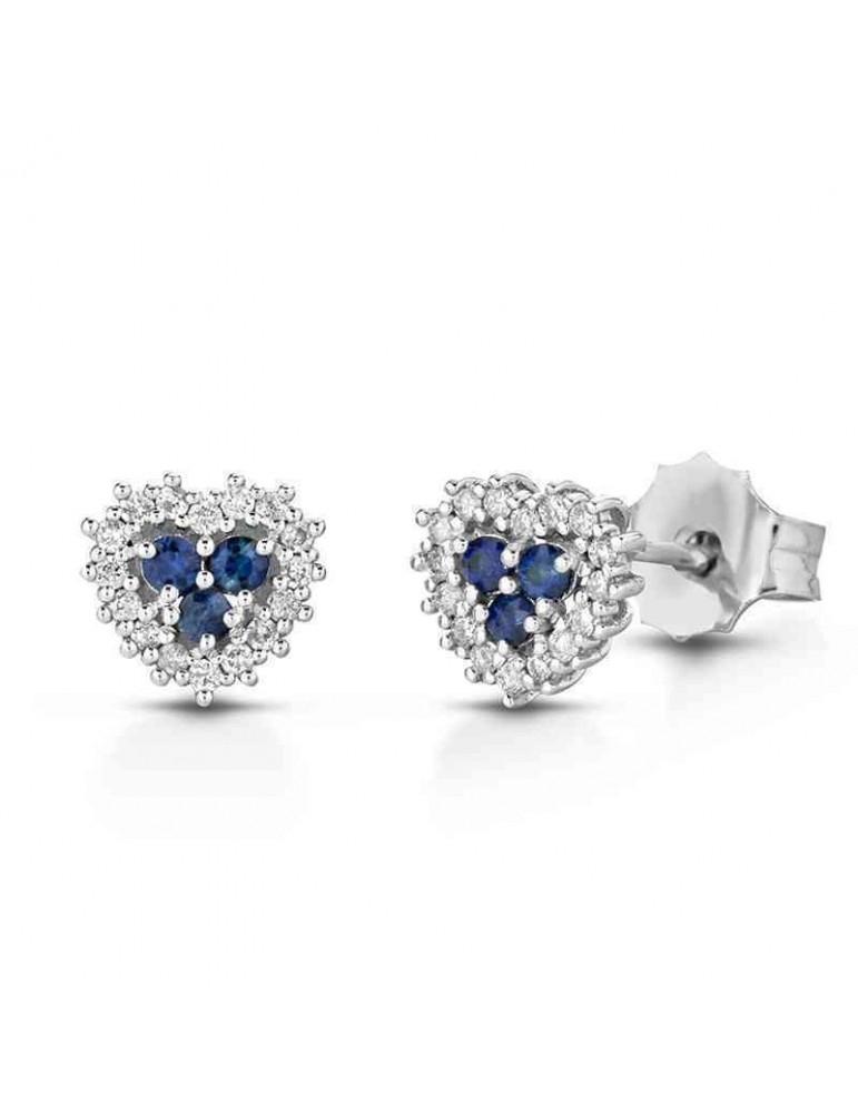 Radiant orecchini con cuori diamanti in Oro 18KT - Nardelli Gioielli