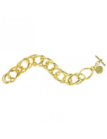 Bracelet Unoaerre-Classica-Gold-Double Rhombus Links-EXH0151052G-1AR