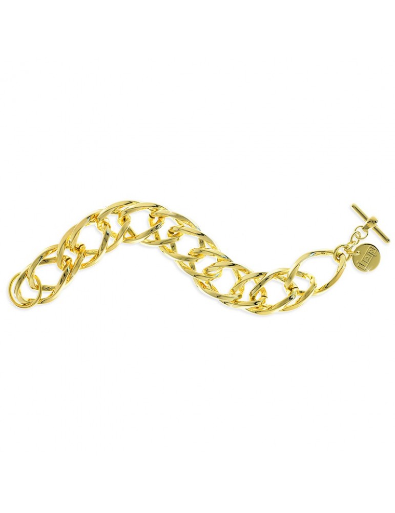 Bracelet Unoaerre-Classica-Gold-Double Rhombus Links-EXH0151052G-1AR