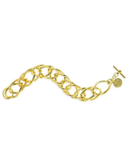 Bracciale Unoaerre-Classica-Gold-Maglie Doppie a Rombo-EXH0151052G-1AR