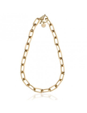 Collana Unoaerre - Catene - Bronzo Dorato - Catena Forzatina-6EXH0015G