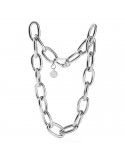 Necklace Unoaerre-Classica-Silver Bronze-Forced Chain-EXH5014B