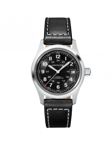 Orologio Hamilton Uomo - Khaki Field Automatico 38mm Nero - H70455733