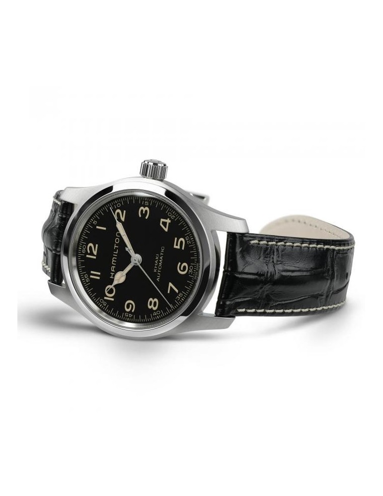 Orologio Hamilton - Khaki Field Murph - Automatico 42mm Nero - H70605731