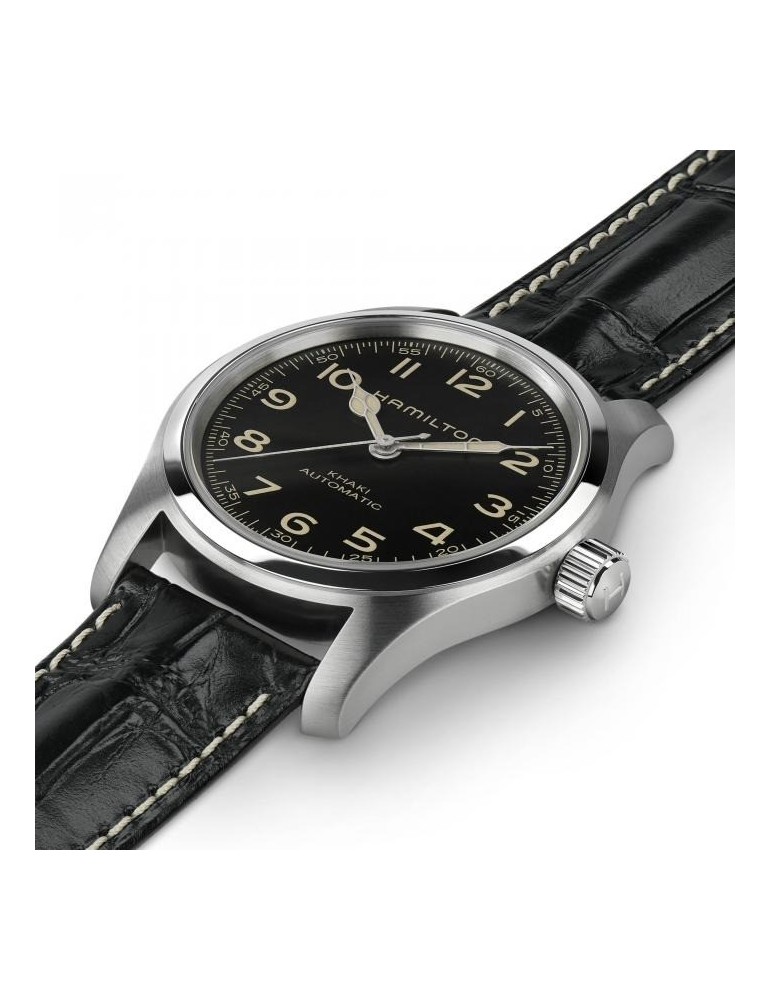 Orologio Hamilton - Khaki Field Murph - Automatico 42mm Nero - H70605731