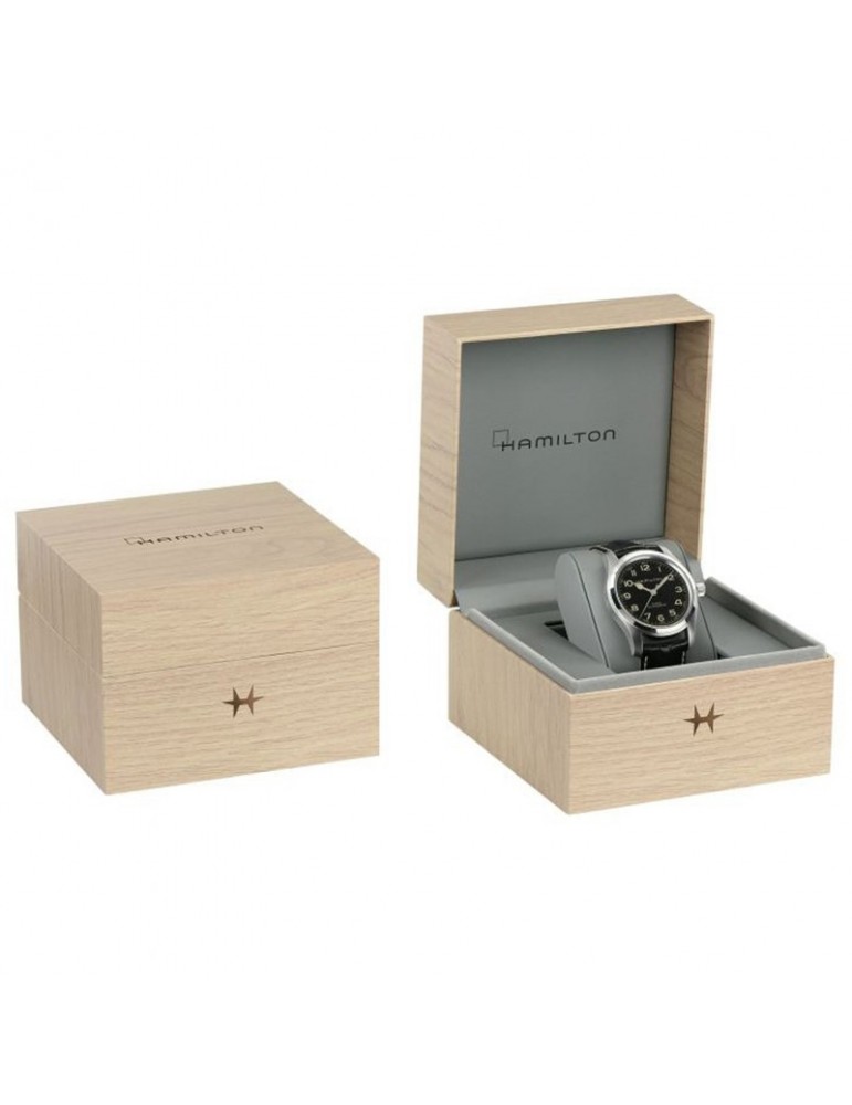 Orologio Hamilton - Khaki Field Murph - Automatico 42mm Nero - H70605731