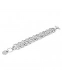 Bracciale Unoaerre - Premium - Silver - Doppia Maglia Marina -EXB4755B