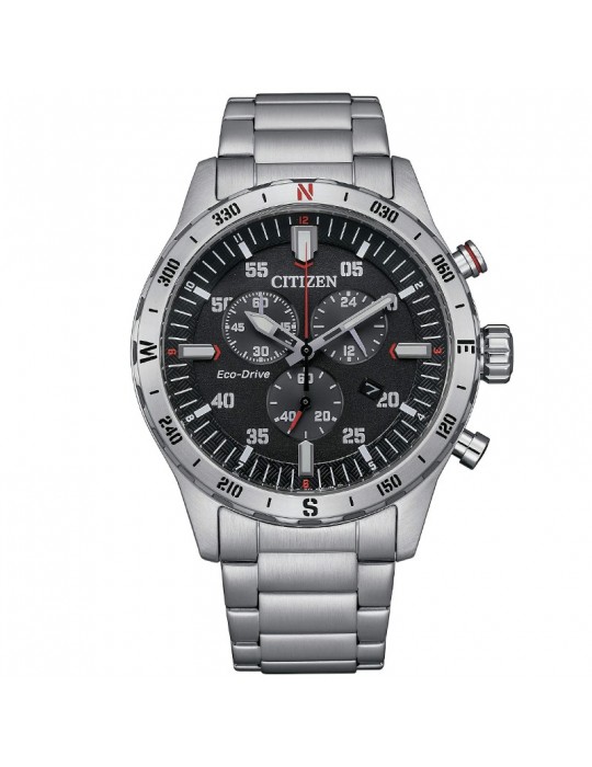 Citizen Men's Watch - Of Outdoor Chronograph Eco-Drive 43mm Black - 0