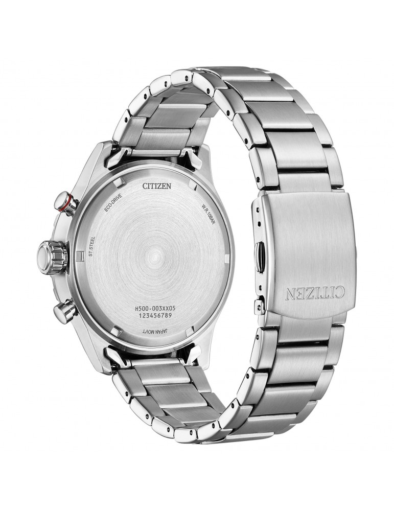 Orologio Citizen Uomo - Of Outdoor Cronografo Eco-Drive 43mm Nero - AT2520-89E