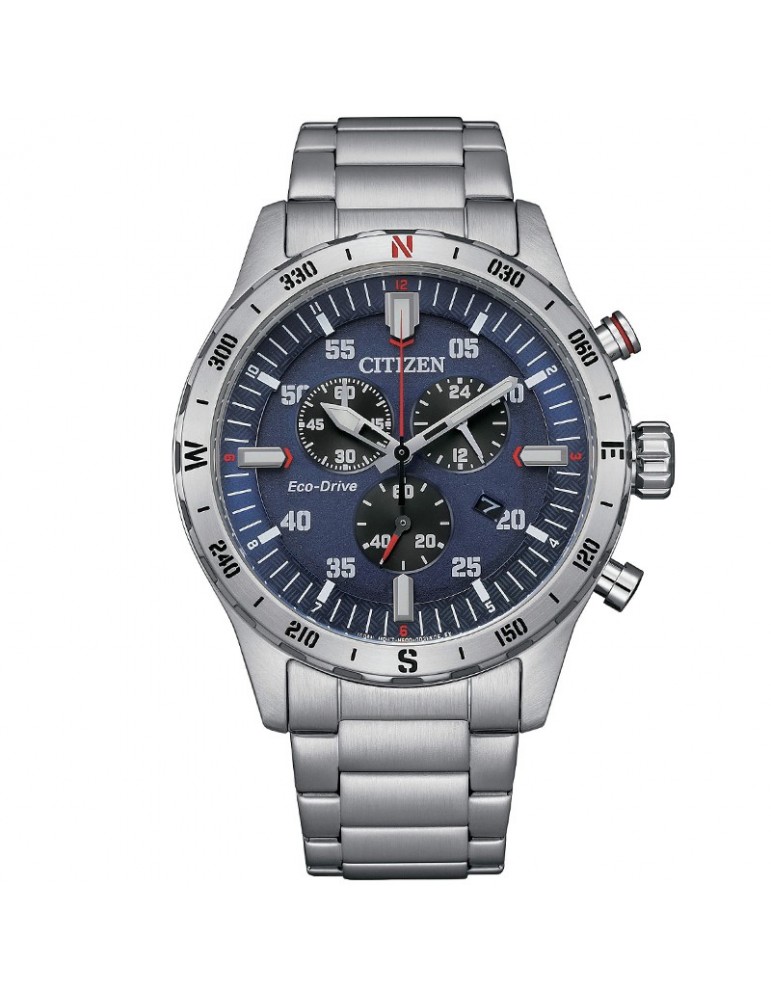 Citizen Men's Watch - Of Outdoor Chronograph Eco-Drive 43mm Blue - 0