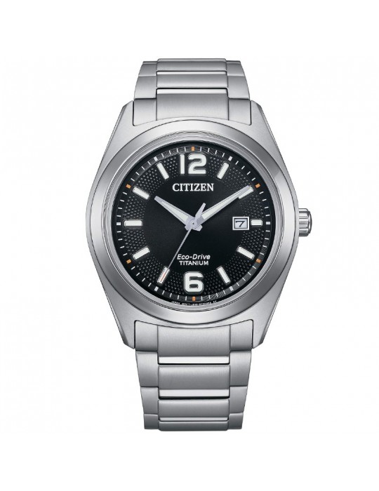 Orologio Citizen - Super Titanio Eco-Drive 42mm Nero -AW1641-81E
