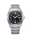 Citizen Men's Watch - Super Titanium Eco-Drive 42mm Black - 0