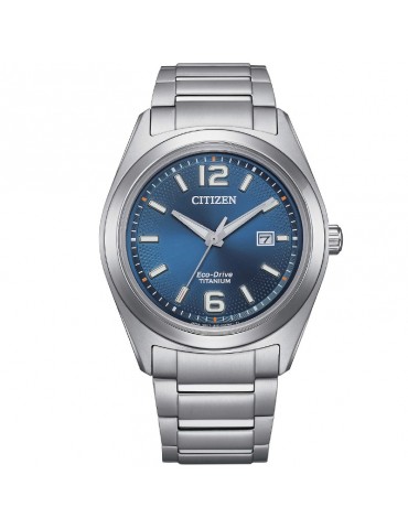 Citizen Men's Watch - Super Titanium Eco-Drive 42mm Blue - 0
