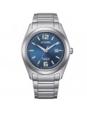 Citizen Men's Watch - Super Titanium Eco-Drive 42mm Blue - 0